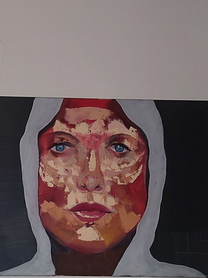 Canvas painting like new 80x60
