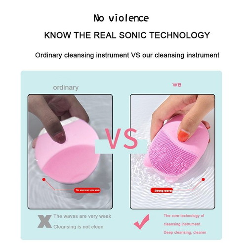 Facial cleansing brush new