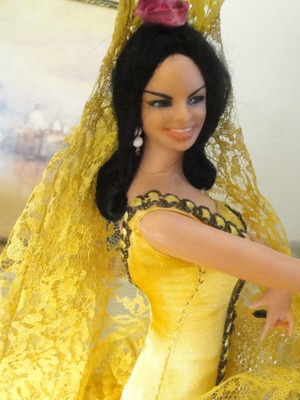 Spaniola dolls used, 31cm