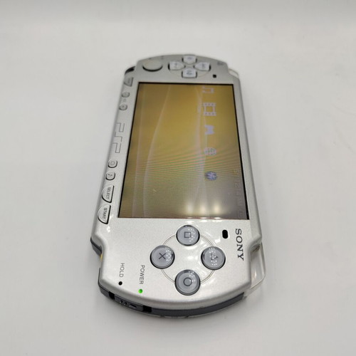 Sony PSP 2001 ασημί κονσόλα με παιχνίδι Avatar