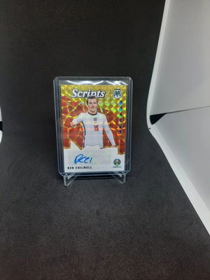 Κάρτα Panini Mosaic UEFA Euro 2021 Ben Chilwell Scripts Auto μεταχειρισμένη