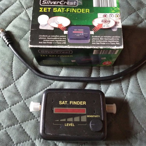 Satellite Finder SF-95 LDB LED Silver Crest used