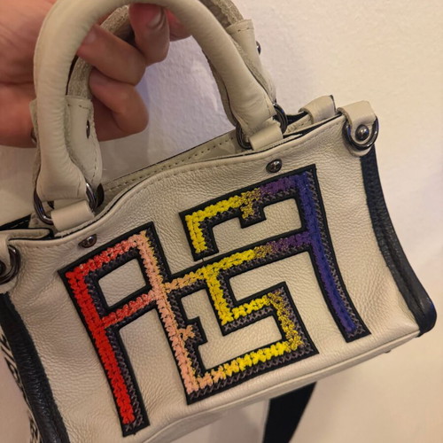 Ames crossbody bag beige like new