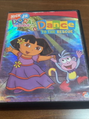Dora the Explorer Dance to the Rescue DVD ειδική έκδοση με φολίδα σαν καινούργιο