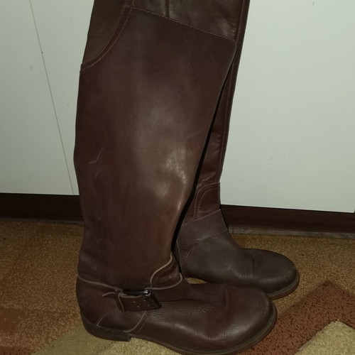 Brown Reaction Kenneth Cole boots used, leather, size 36