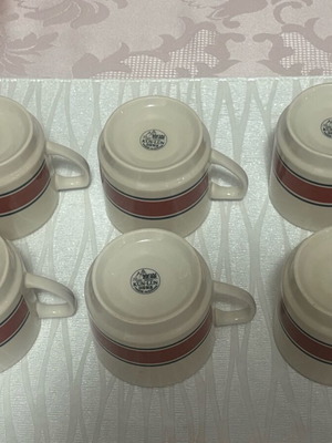 6 vintage φλιτζάνια (όλα μαζί)