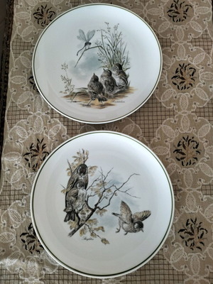 Forstenberg decorative plates like new, porcelain, 24.5 cm