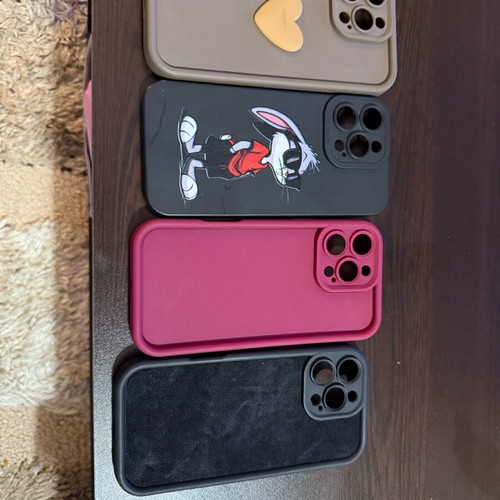 iPhone 16 Pro Max cases unused, all together