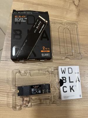 WD Black SN770 NVMe M.2 SSD 2TB Gen 4 συμβατό με PS5