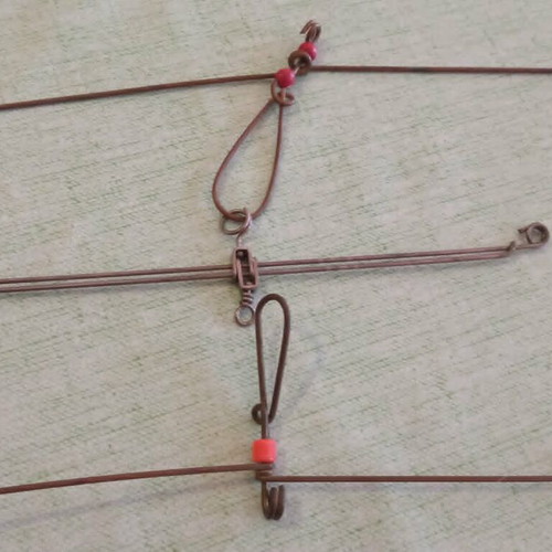Fishing gear collection 15 pieces vintage used 1940-1960