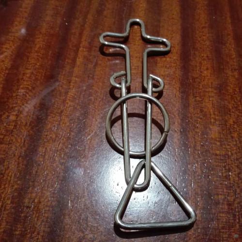 Metal puzzle used