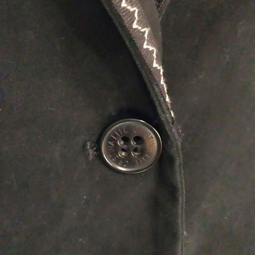Christinaeffe black cotton jacket new, Italian size 44