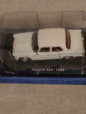 Hachette Αξέχαστα αυτοκίνητα Τεύχος 49 Peugeot 404-1962 σαν καινούργιο