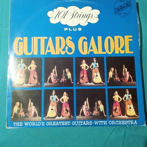 101 Strings Plus Guitars Galore vinyl record like new, classical