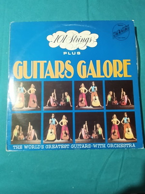 101 Strings Plus Guitars Galore vinyl record like new, classical