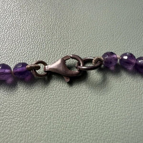 Handmade Necklace Silver 925 and Amethyst new