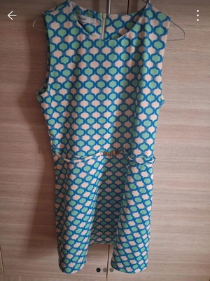 Toi Moi dress like new, slim fit, blue turquoise, sizes M L