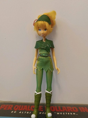 Tinkerbell Lost Treasure doll used with battery