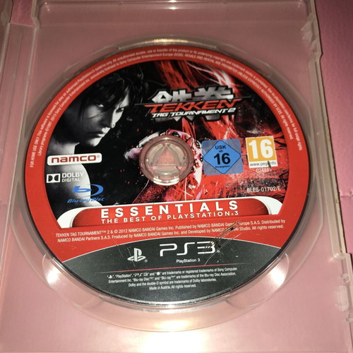 Tekken Tag Tournament 2 PS3 used without cover and booklet