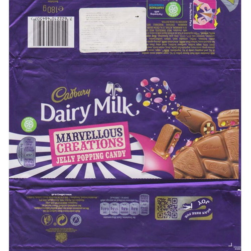 Cadbury wrappers used, pack of 10 for collectors