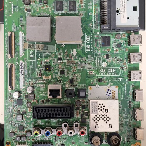 Lg circuit board used with power supply from TV