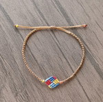 Macrame children's bracelet new, multicolor adjustable