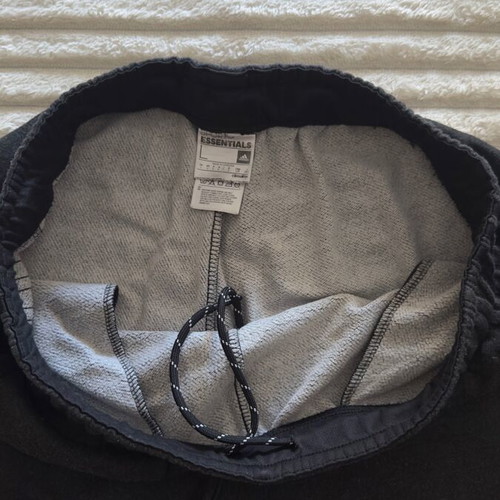 Adidas men's fleece tracksuit used, gray, size Large