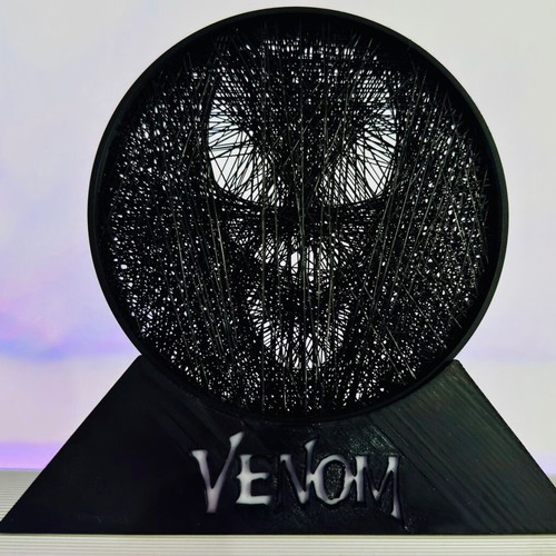 Venom String-Art Marvel like new