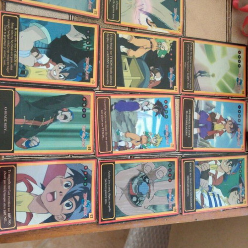 Beyblade anime vintage set of 11 cards new