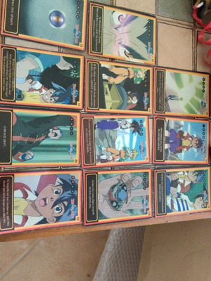 Beyblade anime vintage set of 11 cards new