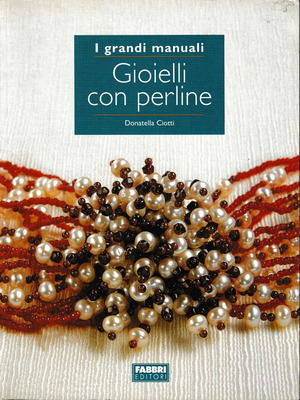 Gioielli con perline book like new, Italian