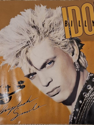 Billy Idol Whiplash Smile vinyl used, rock
