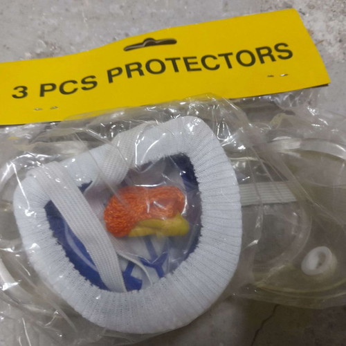 Work goggles mask and earplugs new