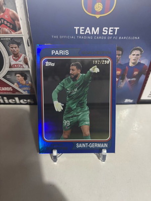 Topps Pari Saint Germain Team set Donnarumma new