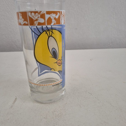 Tweety Looney Tunes Glass by Luminarc new, collectible