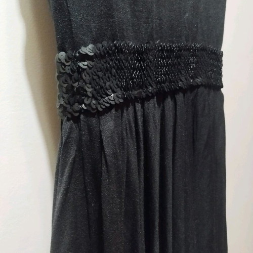Diane Von Furstenberg Black Silk Dress Like New