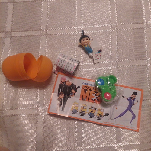 Kinder Surprise Despicable Me3 new in orange egg