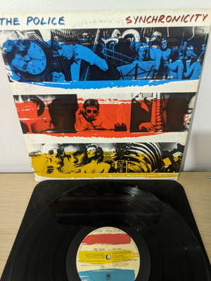 The Police Synchronicity vinyl record used, rock