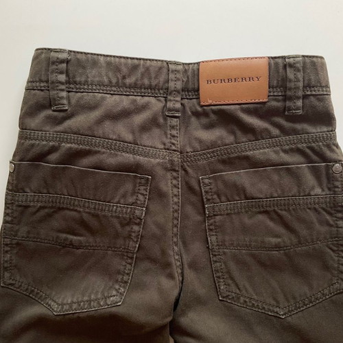 Burberry authentic brown pants for boy 8 years old, new