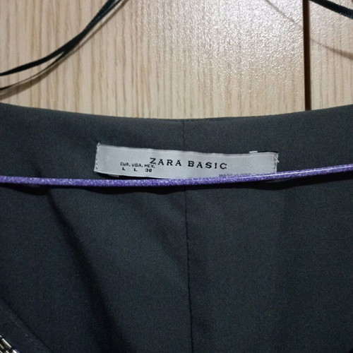 Zara women's blouse like new, grey, size L