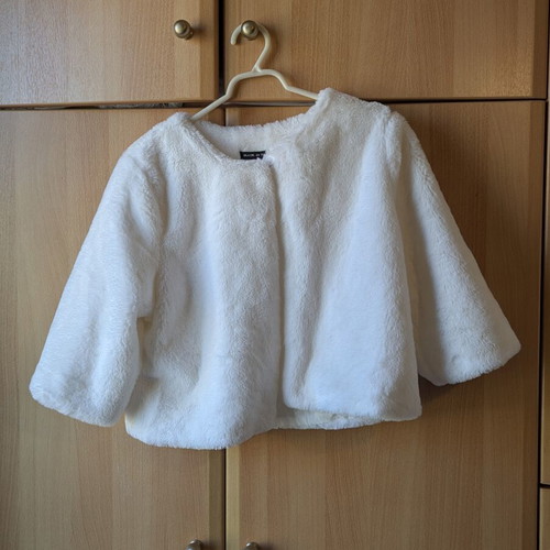 Mirabelle white jacket like new, made in Italy, size L