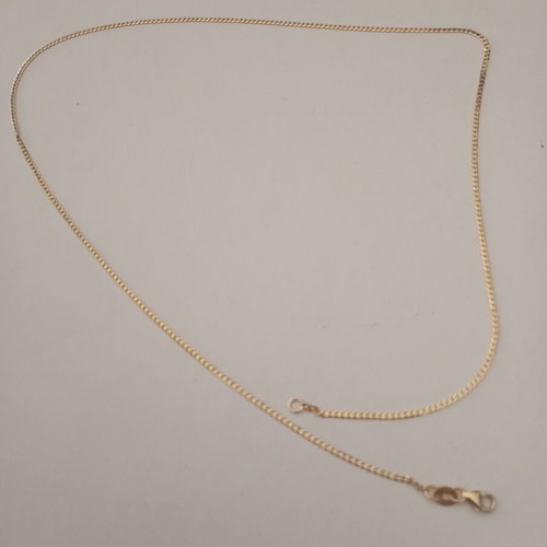 Gold K14 (585) chain necklace, 50 cm, 2.2 g