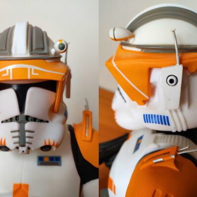 Star Wars Commander Cody Coin Bank figure like new 2013