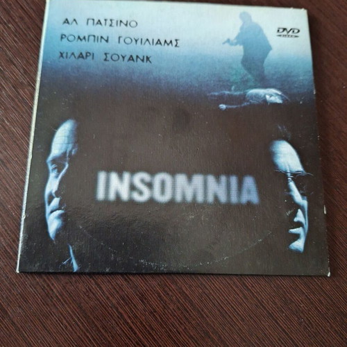 Insomnia DVD used, thriller crime with subtitles