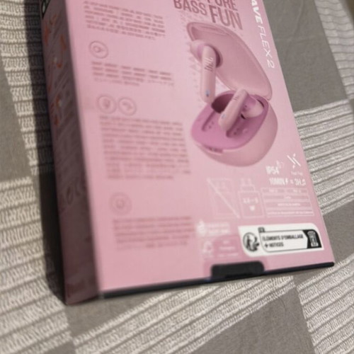 JBL Wave Flex 2 Bluetooth earbuds pink sealed