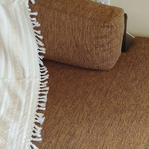 Woven table linen new, 1.70x2.00 m, sofa cover or tablecloth