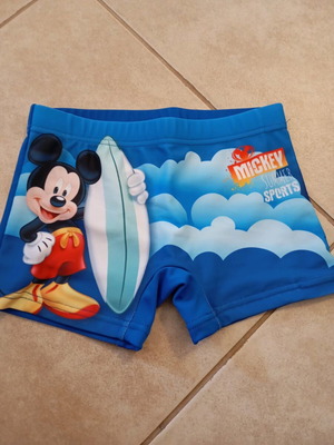 Mickey Mouse swimsuit 18 months Disney like new
