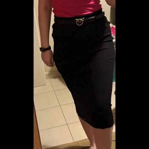 H&M black skirt new, size M 38 10 without belt