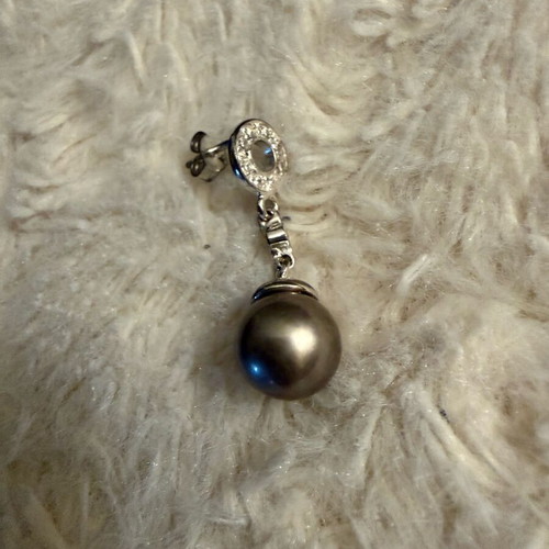 Silver jewelry set with Quo Vadis pearls new