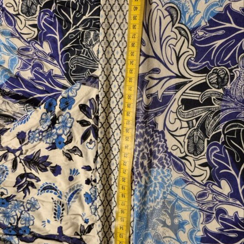 Desigual dress like new, boho chic in blue, purple and white
